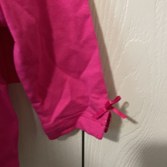 Deux par Deux Lightweight Hot Pink Cardigan - Picture 5 of 7